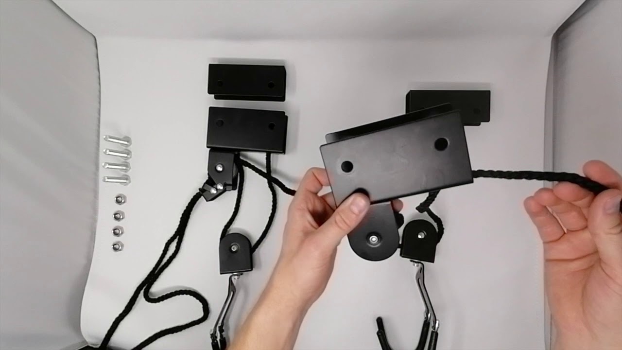RAWBOND Deckenlift Anleitung - Wie f&auml;del ich das Seil durch den Lift?