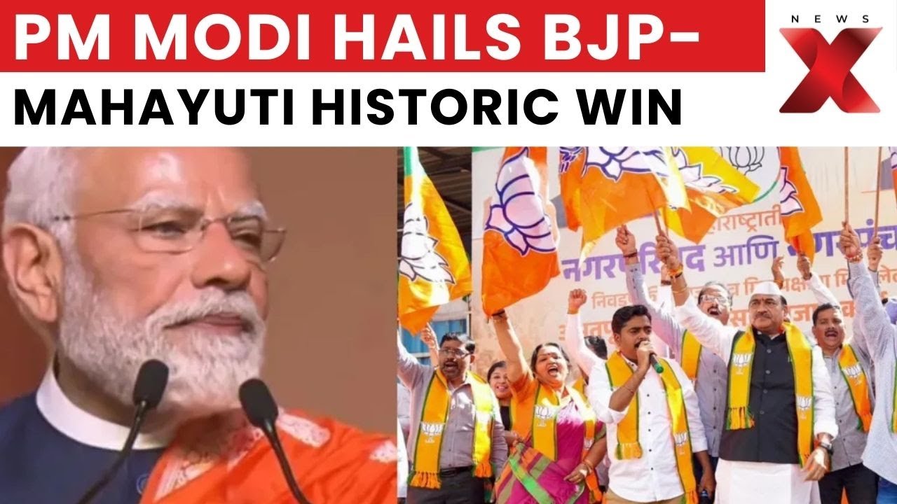 PM Modi Hails BJP-Mahayuti Win in Maharashtra Zilla Parishad Elections | NewsX