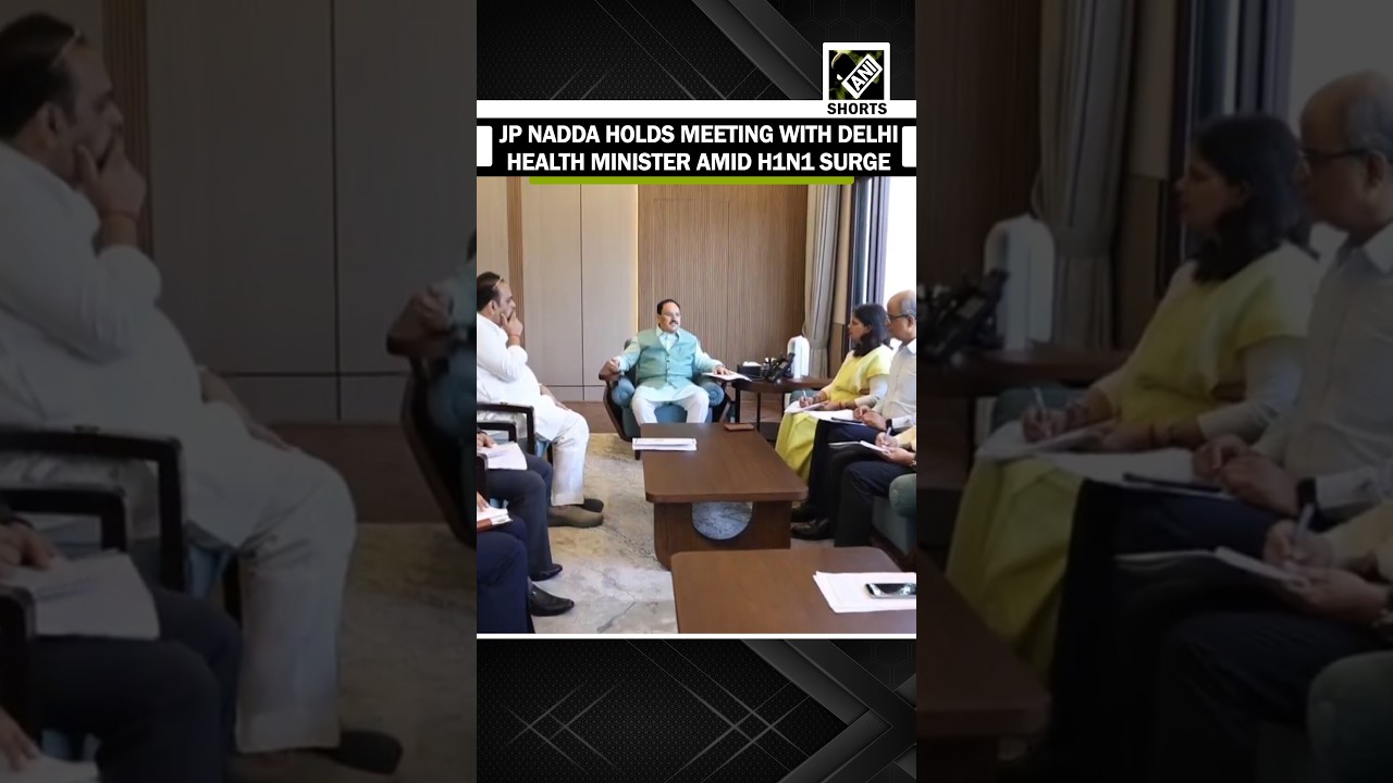 Union Health Minister JP Nadda holds meeting with Delhi Health Minister amid rising Swine Flu Cases