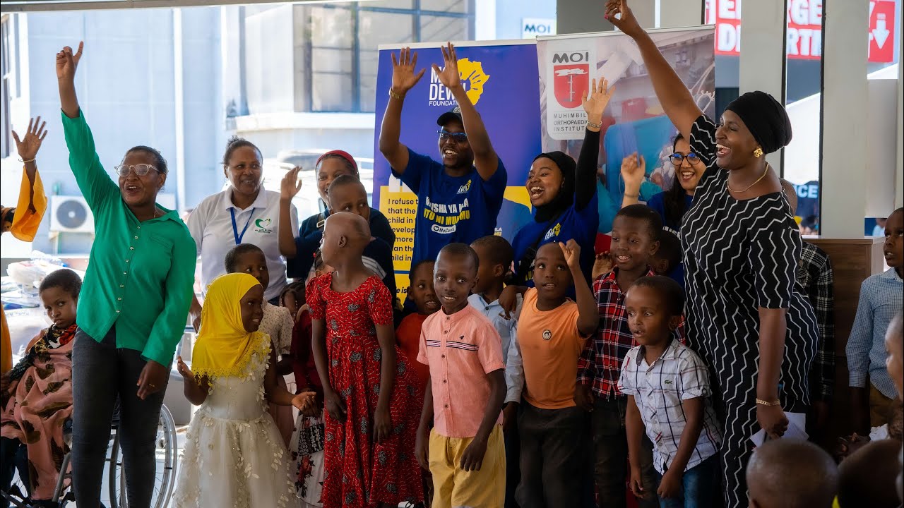 MODEWJI FOUNDATION YAENDELEA KUGUSA MAISHA YA WATOTO WENYE VICHWA VIKUBWA NA MGONGO WAZI