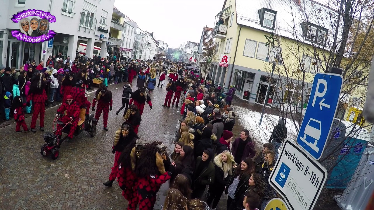 Jubiläumsumzug Narrenzunf Bondorf 2017