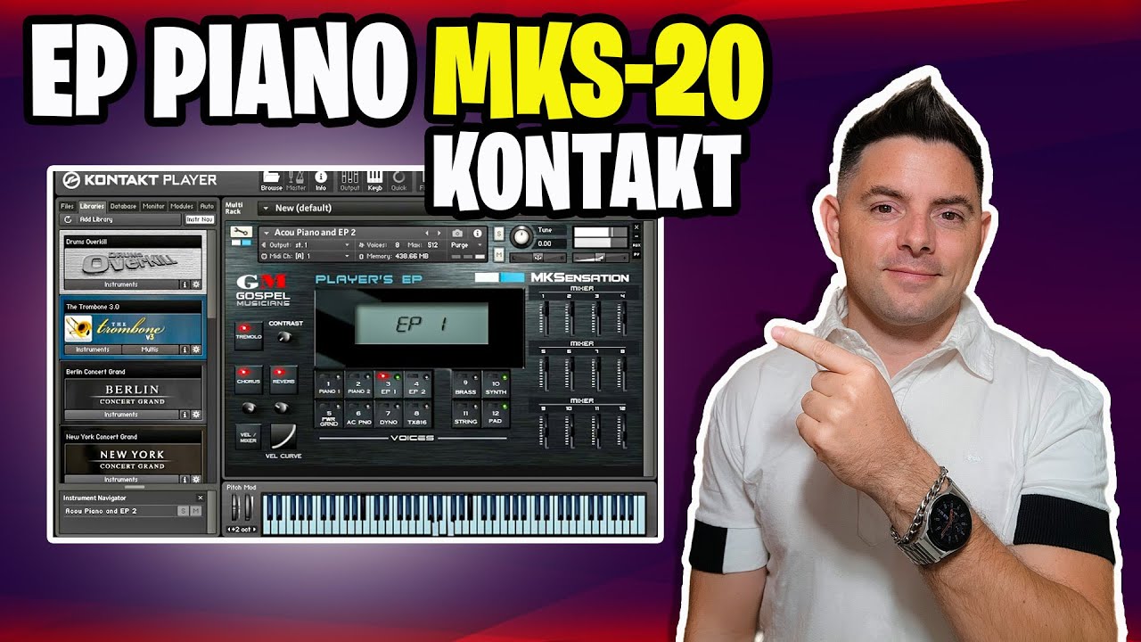 МИФИЧЕСКИЙ EP ПИАНО!! МКС-20 СЕНСАЦИЯ 🎹