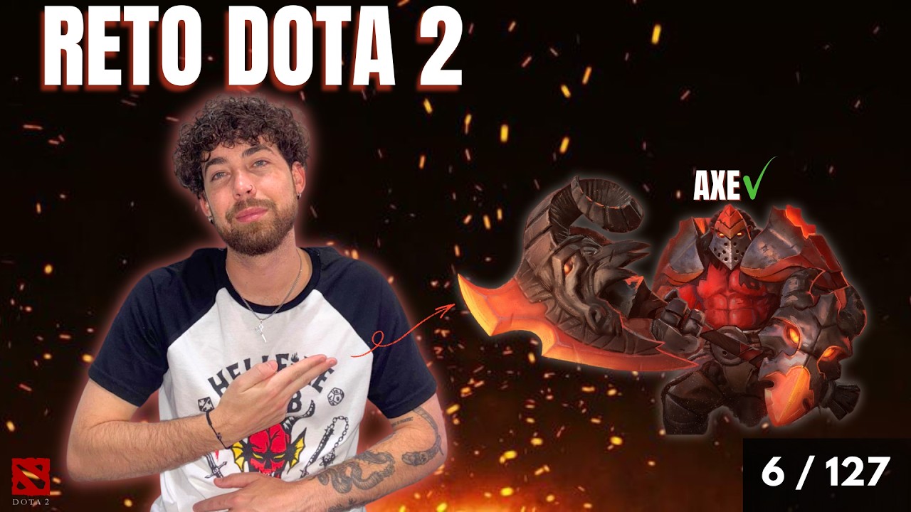 RETO DOTA 2  #6/127 AXE #dota2 #dota #gaming