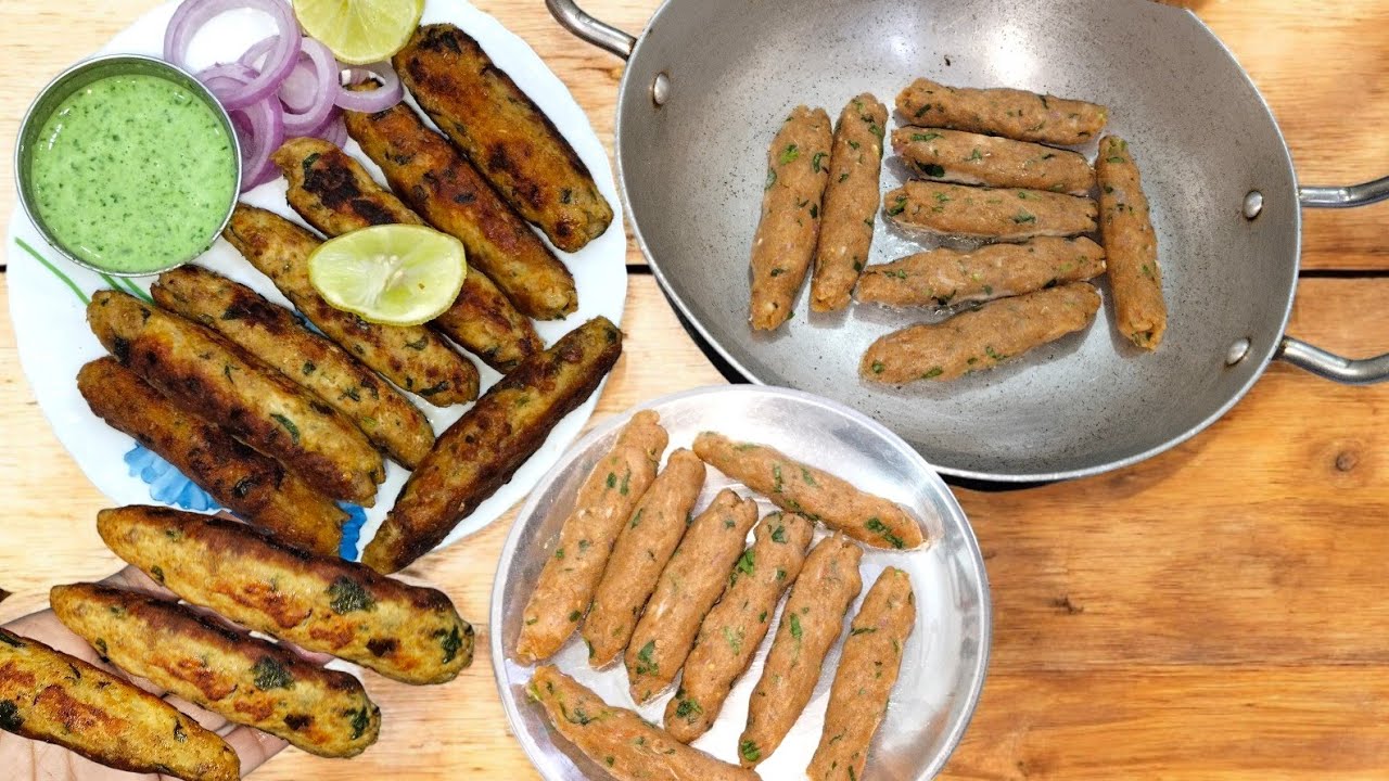 Ramzan Special 2mins Chicken Seekh Kabab Recipe in Kadhai | Iftari Snacks 2026 | New Recipe 