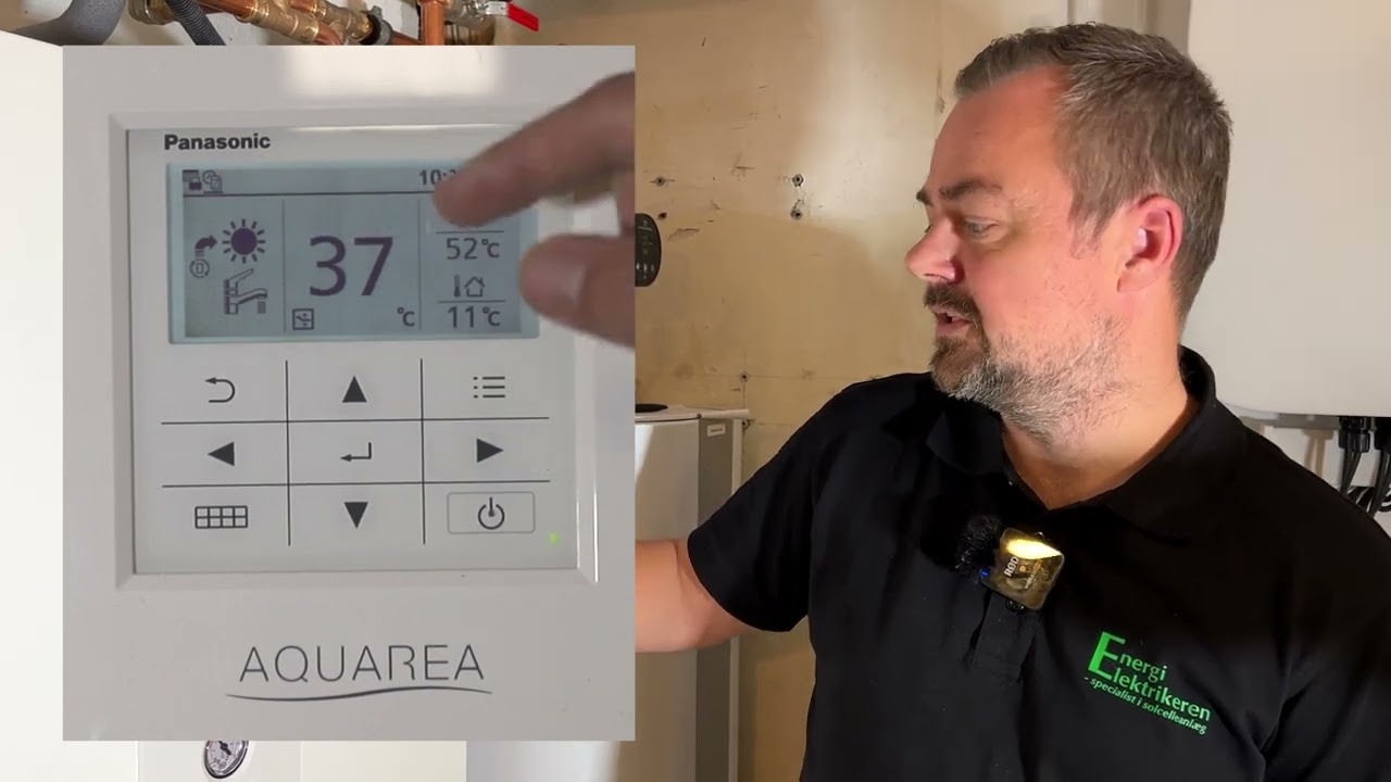 1 6 Panasonic Varmepumpe   Indstilling af ferieprogram