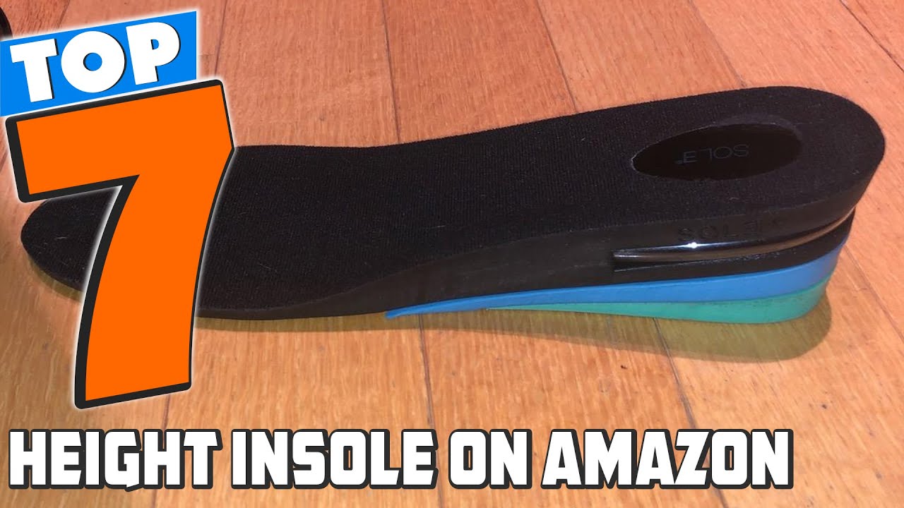 Top 7 Height Insoles on Amazon for Ultimate Comfort & Confidence Boost!