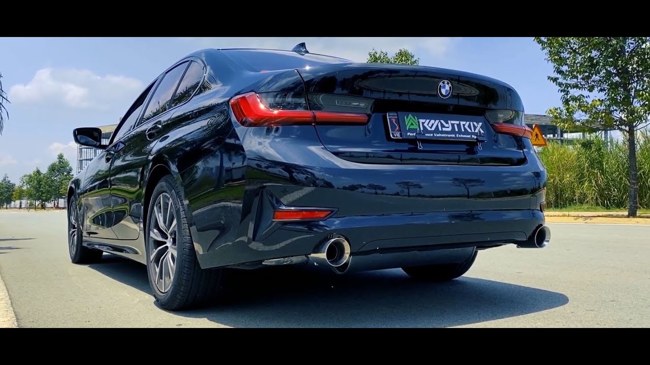 BMW 330i G20 w/ ARMYTRIX Full Variable Exhaust System l Cold Start & Loud Revs!