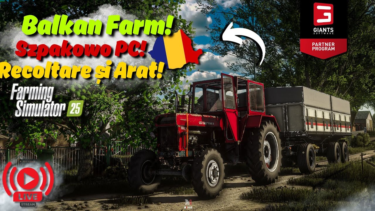 🔴Fs25 MTR Balkan Farm Ep.28 | 👌Recoltez cu o combină nouă!🌿