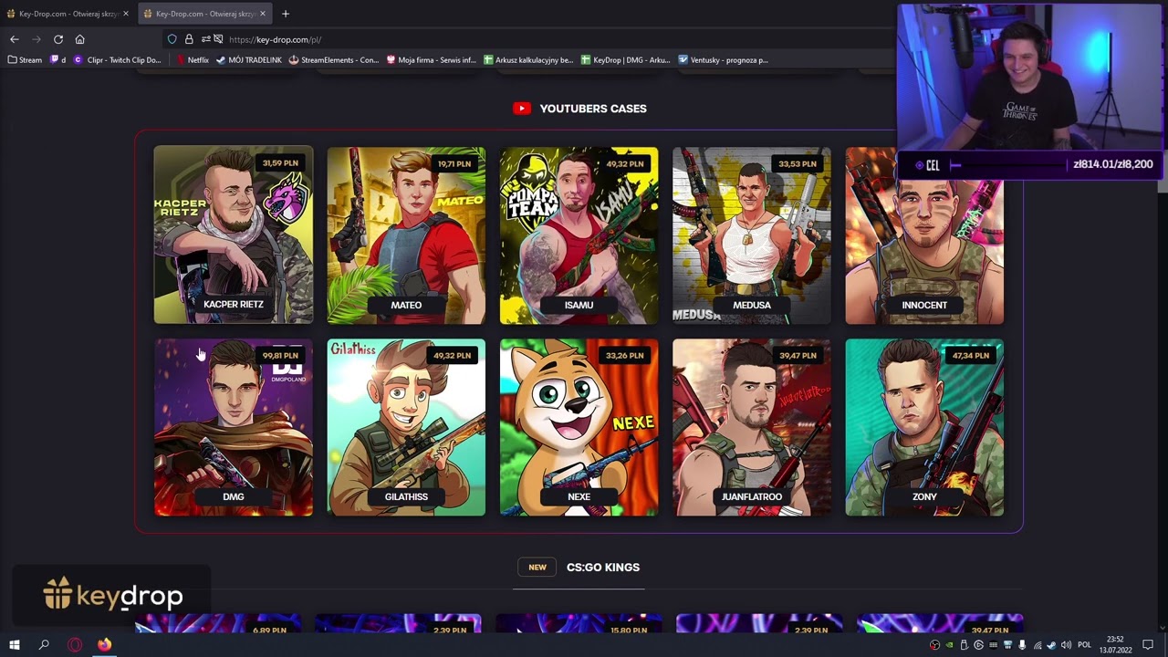 DMG podkręcony drop