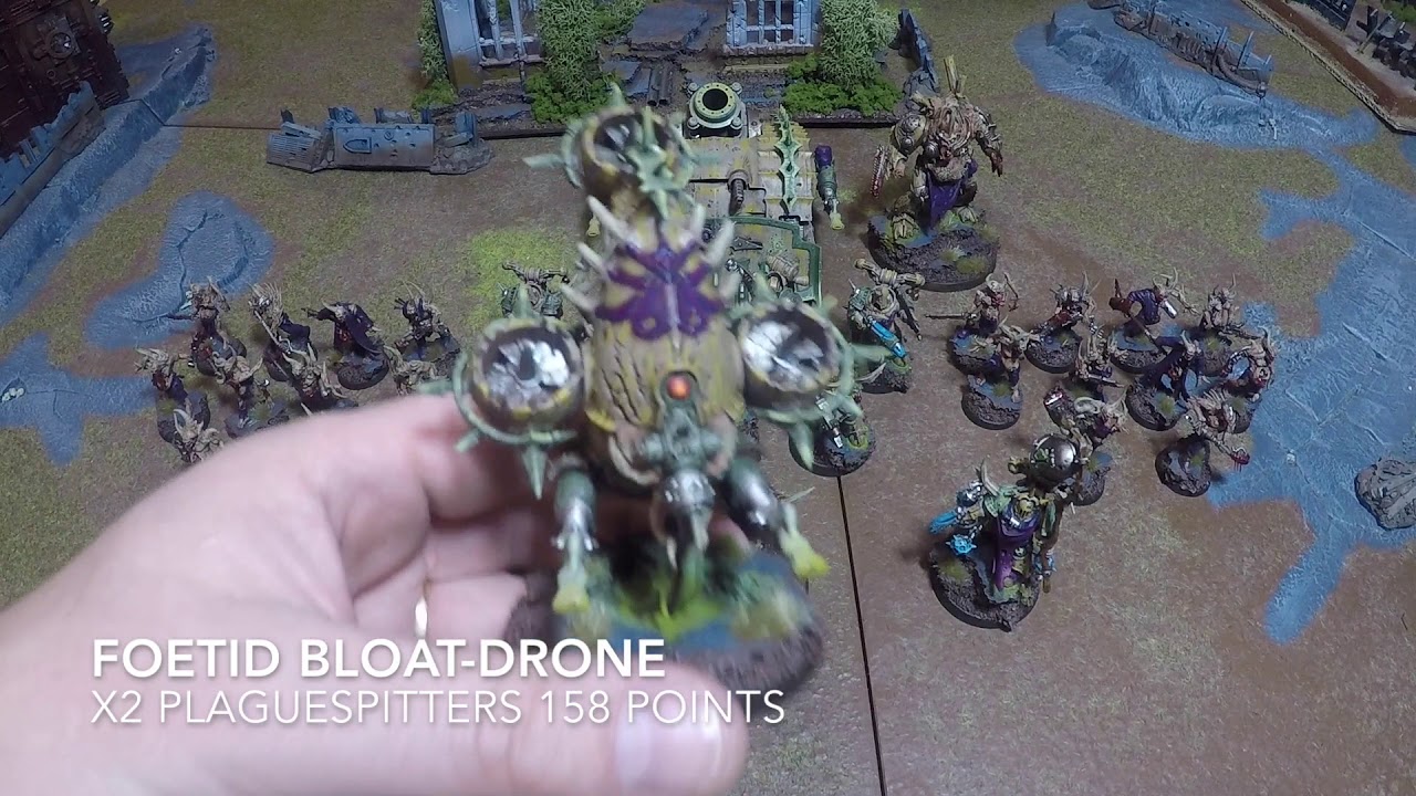 40k Death guard tactics and list building 8th edition