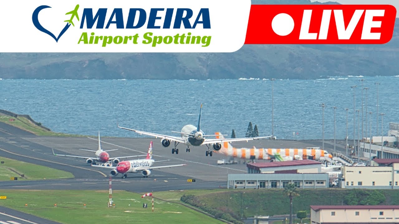 LIVE Action at Madeira Island Airport 20.02.2026