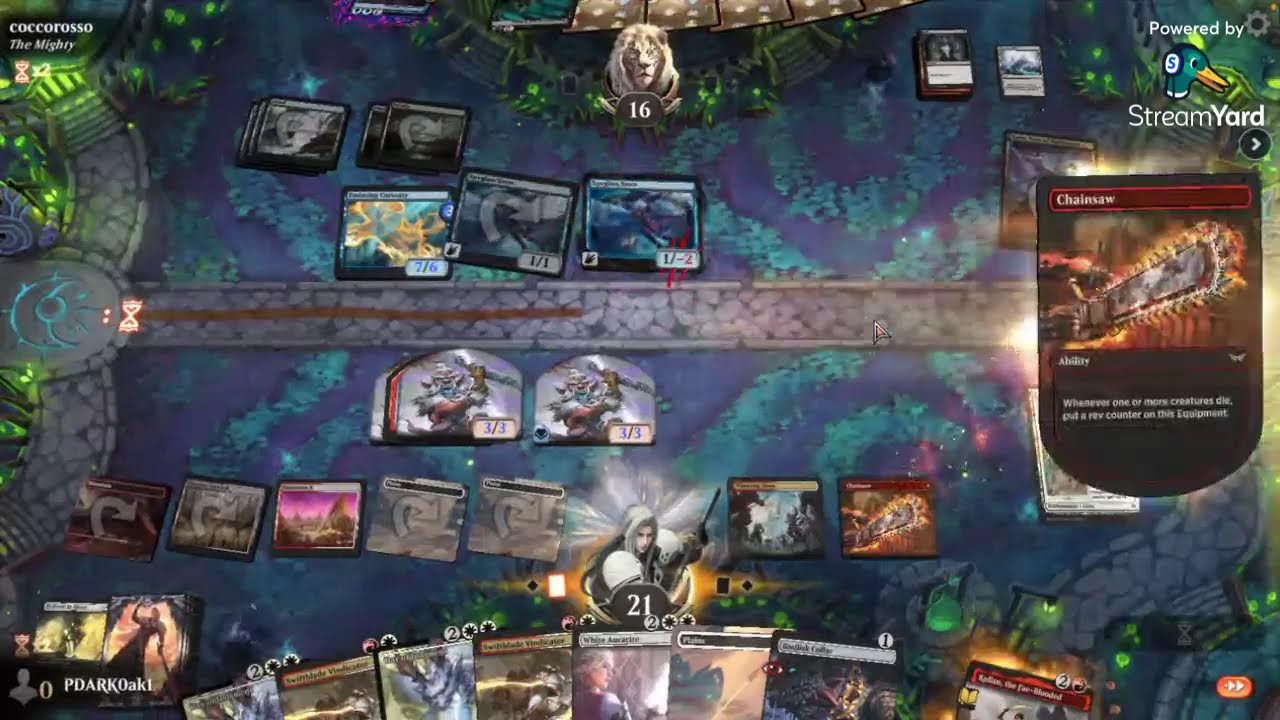 MTG Arena Live. Standard Singles (Teenage Mutant Ninja Turtles). Thu Mar 12, 2026.