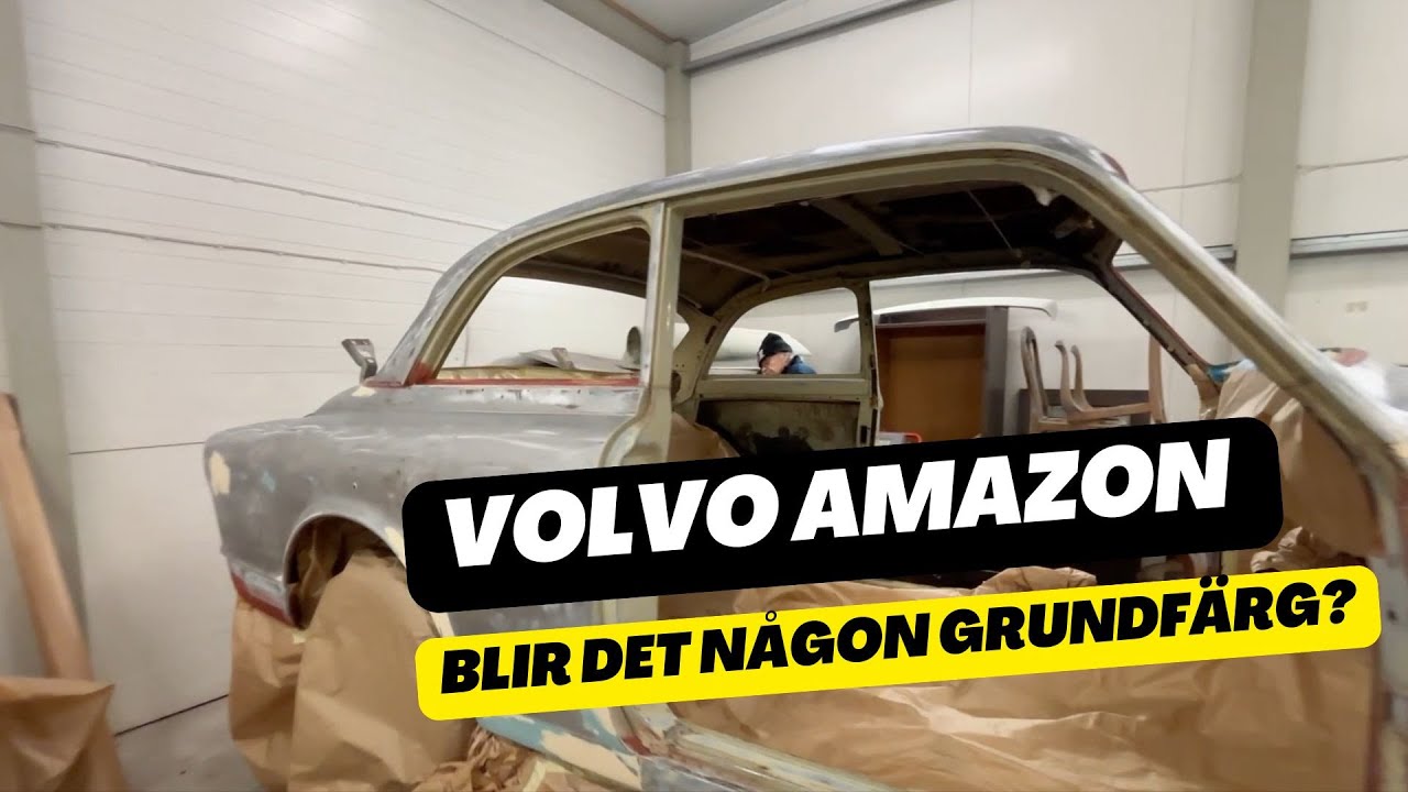 Volvo Amazon Blir det någon grundfärg?