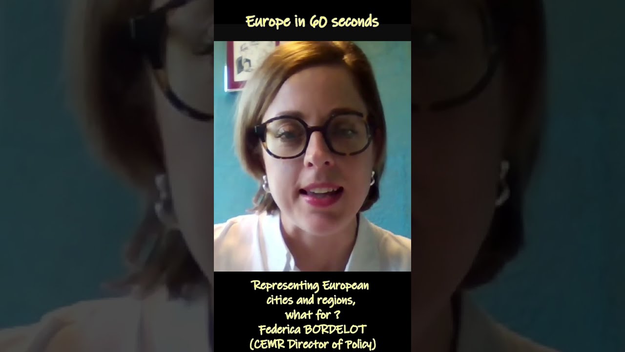 Europe in 60 seconds: Meet Federica Bordelot, Director of Policy at CEMR