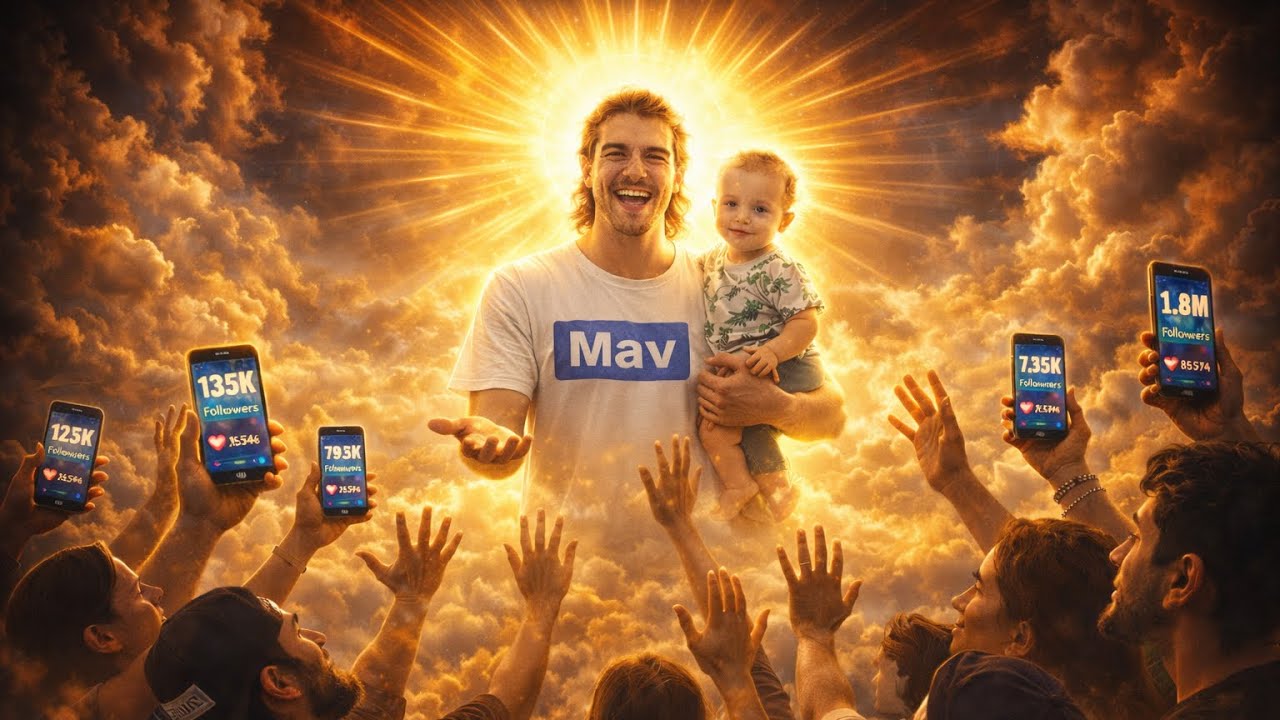 “Is MAV a Blessing? Fans Believe This Jesus-Look Vlogger Brings Success!”