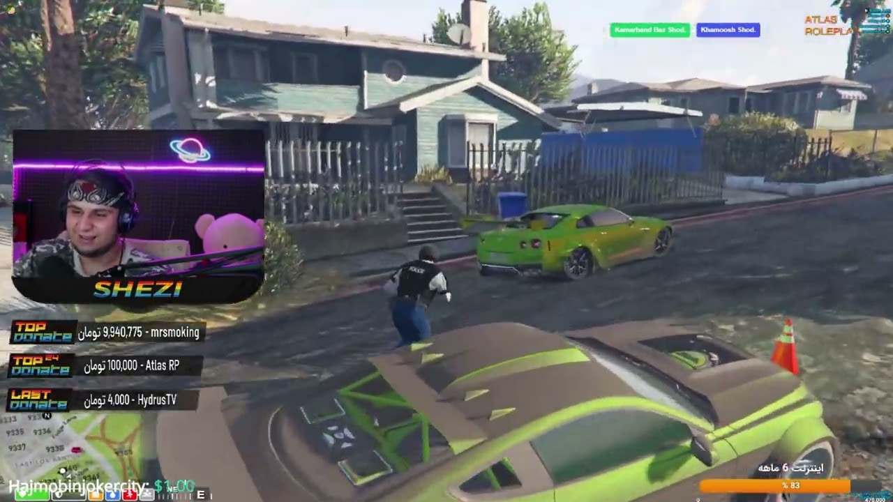 gta v آنلاین | دزدی با لباس پلیس قلابی (پارت 2 از 3) جی تی ای وی