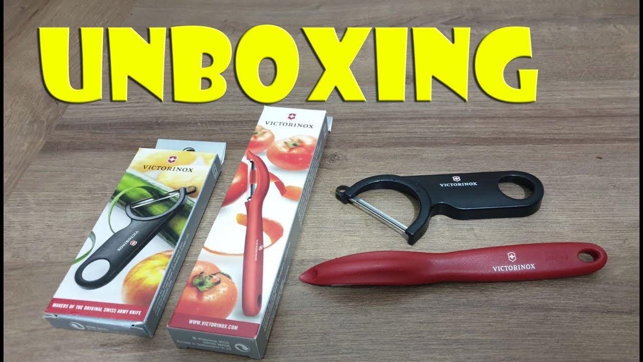 🍎 Unboxing Victorinox Schäler für die Küche - swiss made peeler kitchen [4K]