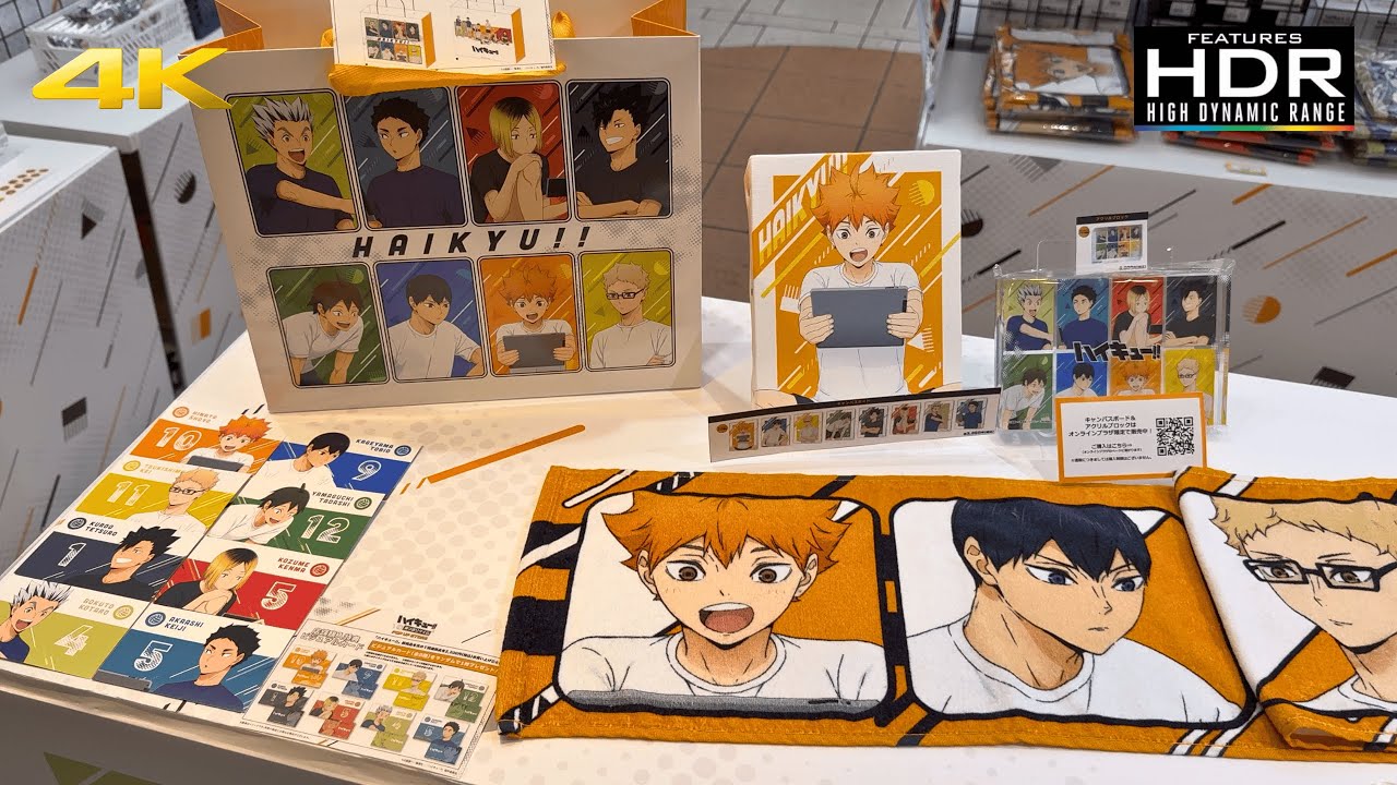 🏐🇯🇵 Inside the Haikyu!! Pop-Up Store—Tokyo’s Limited-Edition Merch Unveiled [CLOSING SOON]