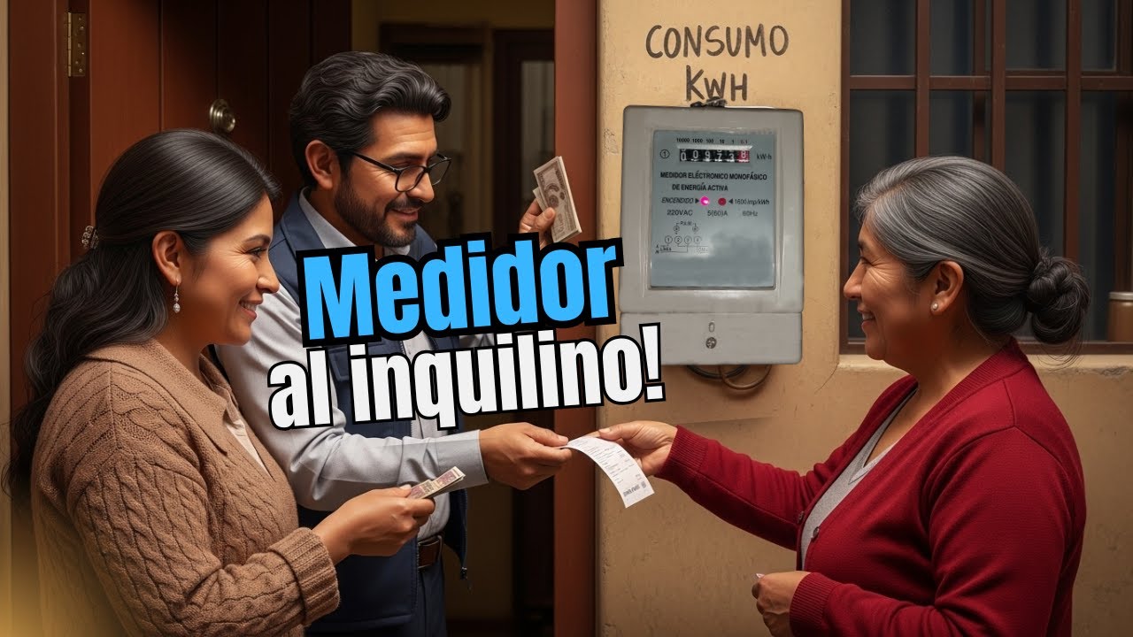 ¿Tienes varios minidepartamentos y solo un suministro de luz? ¡Usa medidores internos