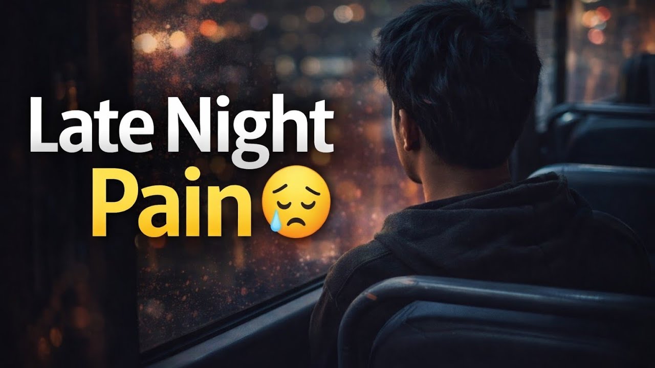 Late Night Bus Ride 😔 | Dil Ko Chhoo Jane Wala Hindi Sad Lofi