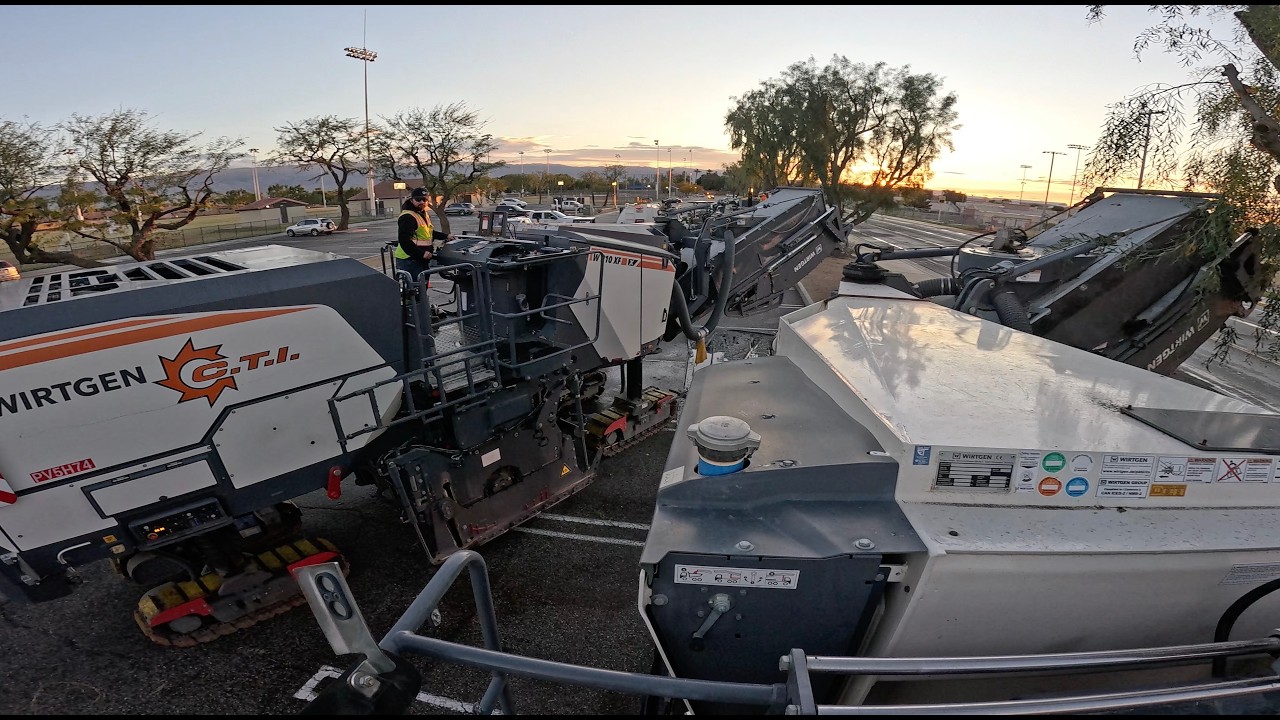 High Production Asphalt Milling | 2 Mills Running 1.5&rdquo;
