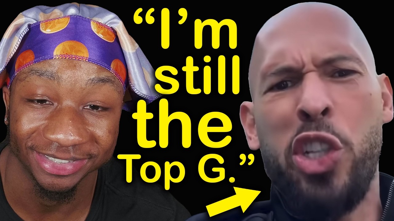 Andrew Tate Can't Accept the Fact That He's Falling Off...