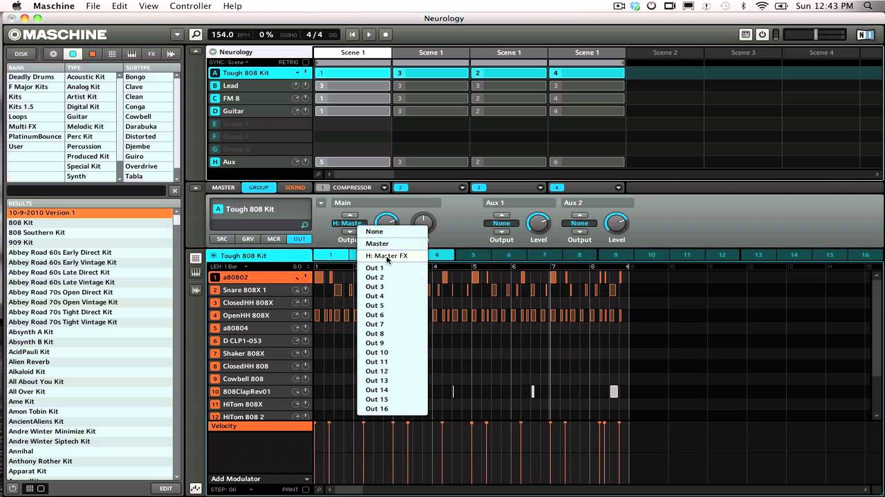 How to use Master FX Automation in Maschine 1.8: Altruwisdom