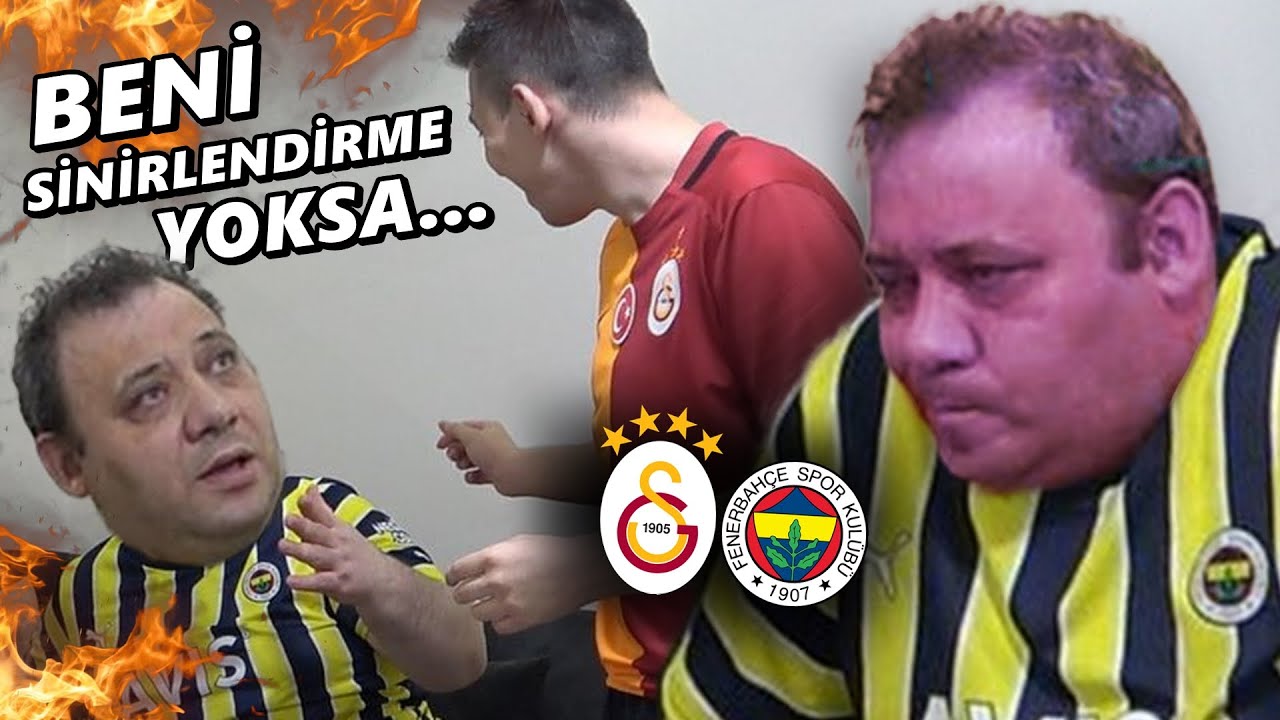 FBLİ BABA GSLİ OĞLUYLA DERBİYİ İZLERSE... | Galatasaray - Fenerbahçe