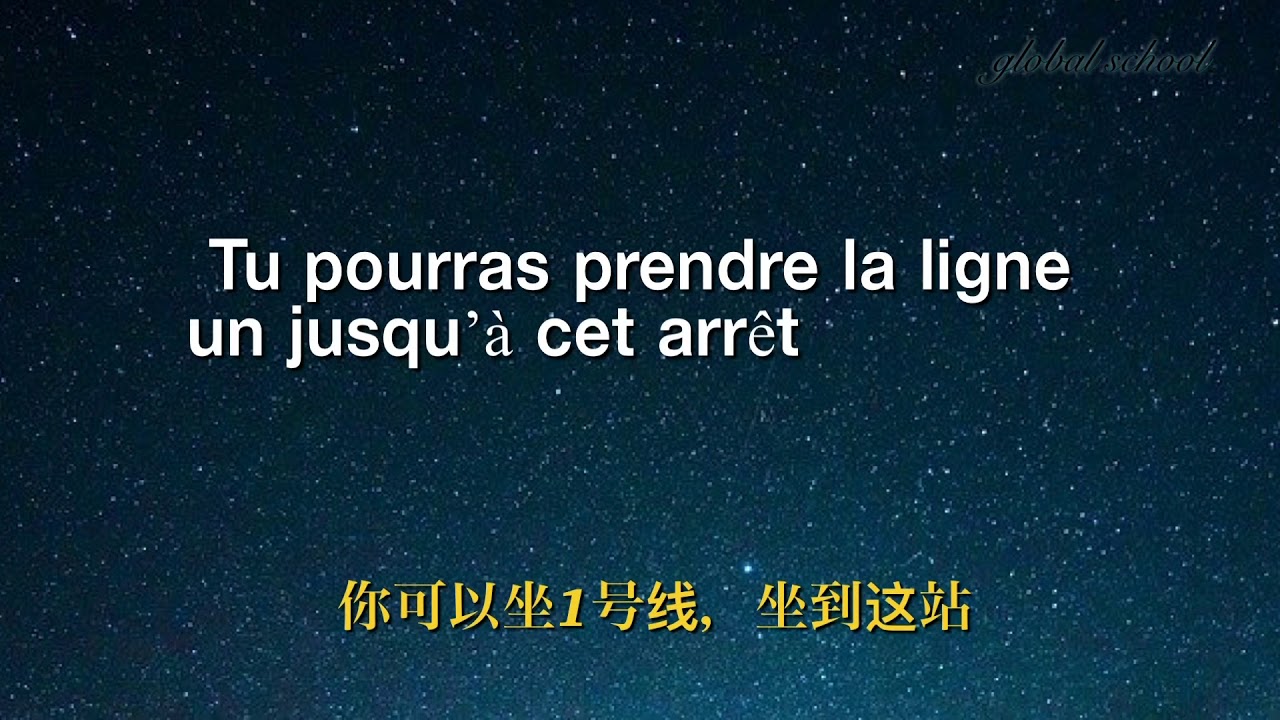 法语🇫🇷口语听力练习 500句｜ 中法对照 ｜学法语|法语日常生活对话|
