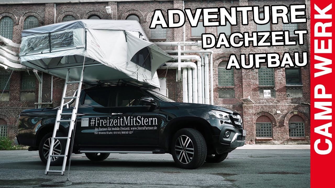 CAMPWERK ADVENTURE Dachzelt 2019 | Aufbau | CAMPWERK HowTo's