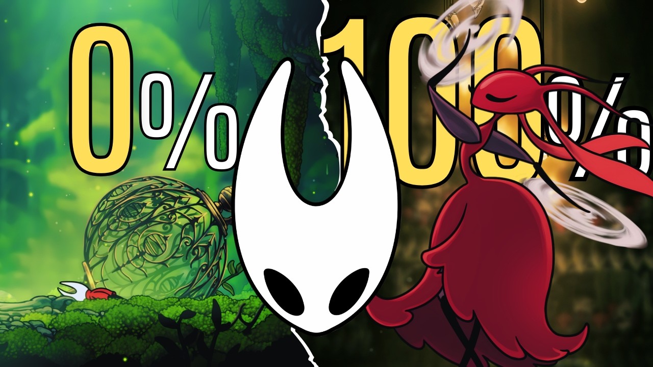 Hollow Knight: Silksong من البداية للنهاية | تختيم 100% كل الزعماء والنهائيات!