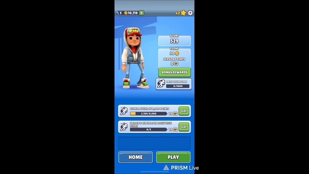 Subway Surf  game live streaming @PuranYt Gaming