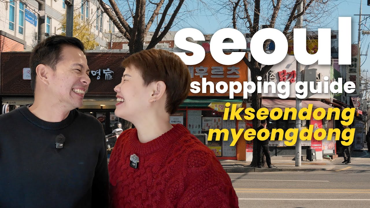 Shopping in South Korea | Myeongdong and Ikseondong | Travel Guide JAN2026