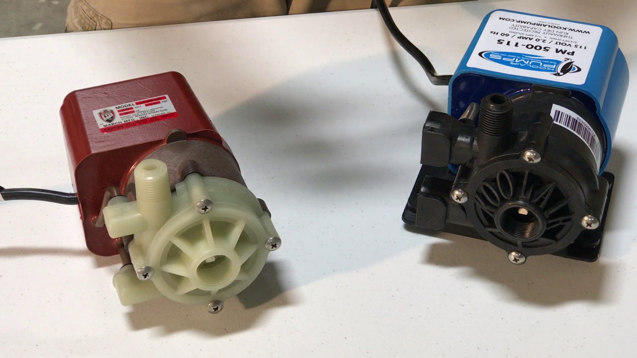 KOOLAIR PUMP VS. MARCH PUMP COMPARISON