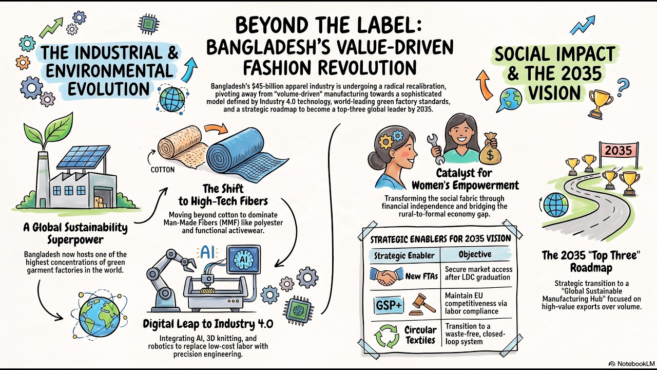 Bangladesh 2035: The High-Tech Evolution of Global Fashion