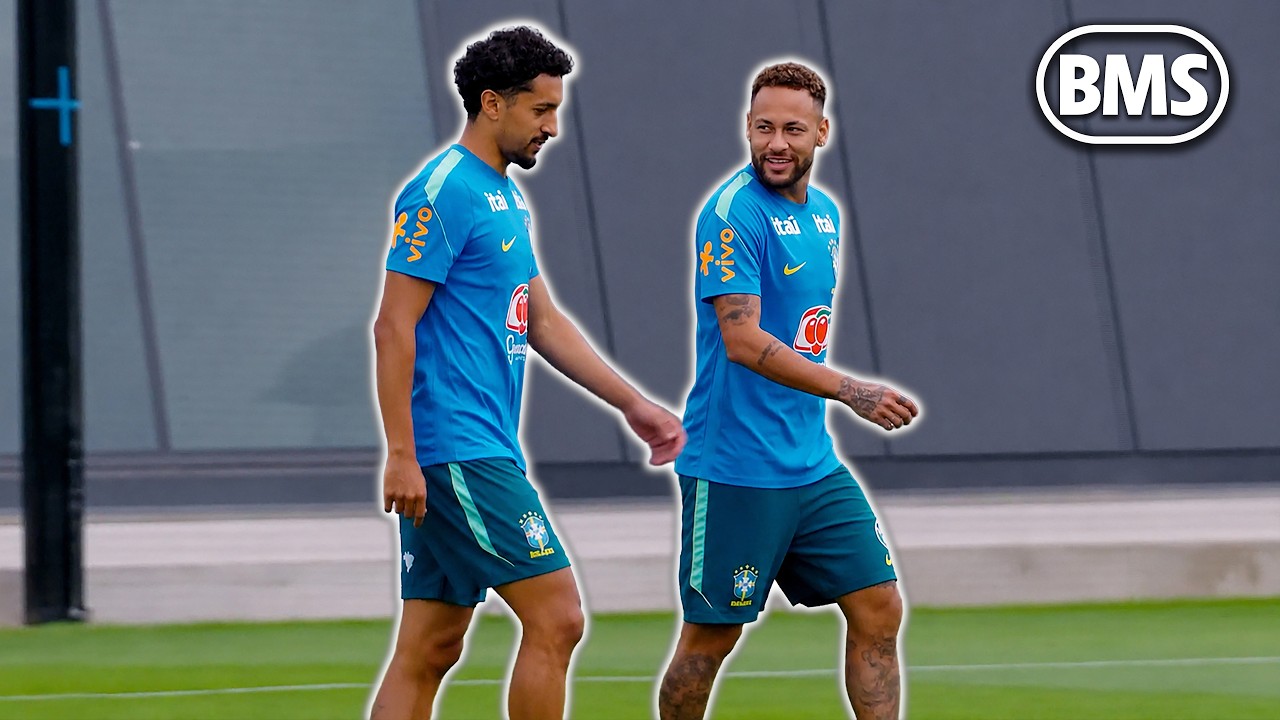 NEYMAR TRAINS WITH BRAZIL AGAIN! 🔥 Brazil v Scotland 🏆 2026 FIFA World Cup