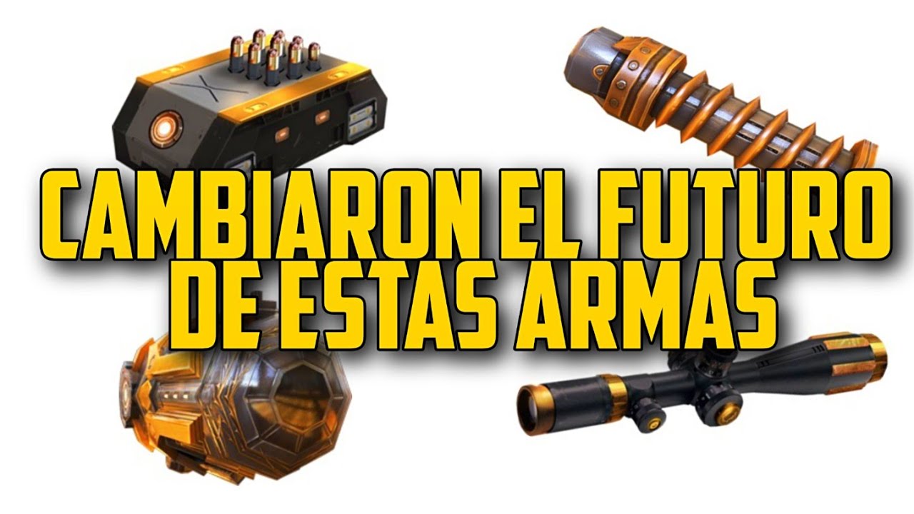 TOP 8 MEJORES ADITAMENTOS EN LAS ARMAS DE FREE FIRE *LA #1 LA ODIAN TODOS* | TREBOR T