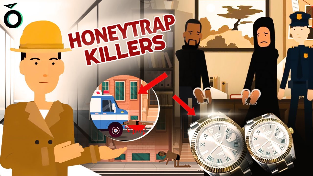 The Honeytrap Killers: Animated True Crime Story | Real Life Murder Case