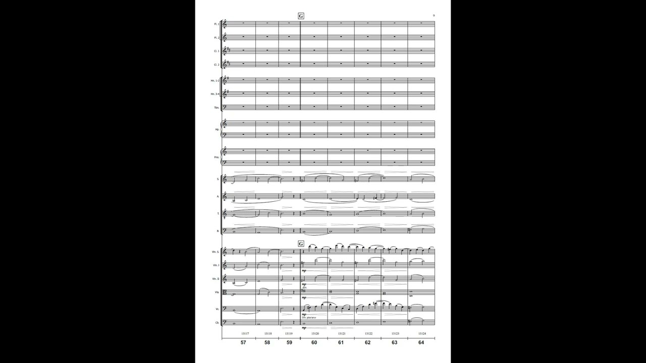 Balandrau OST | Música Original con Partitura (Score Video) Créditos finales