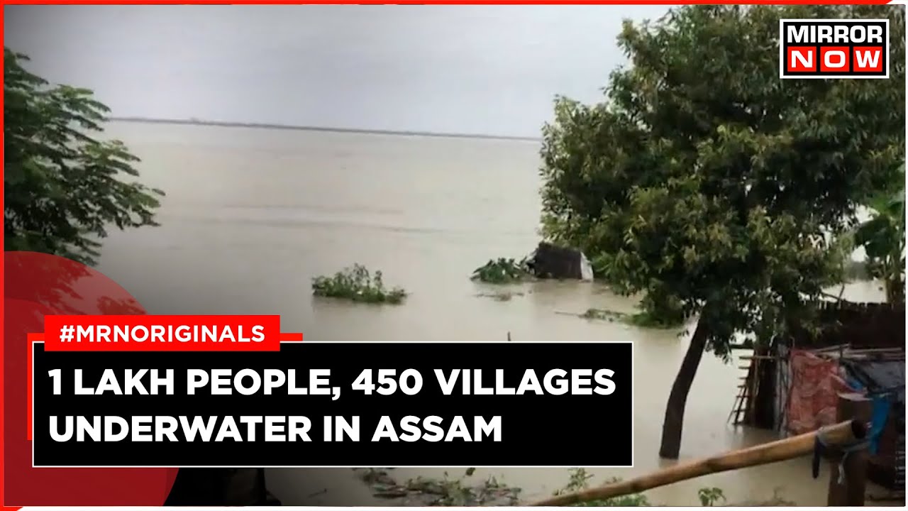 Floods in Assam | 1 Lakh Affected, 450 Villages in 17 Districts Underwater | Kaziranga Submerged