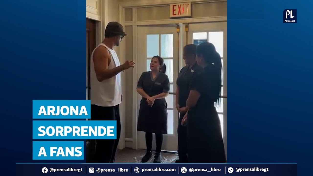 Ricardo Arjona sorprende a trabajadoras de hotel y las invita a su concierto en Seattle