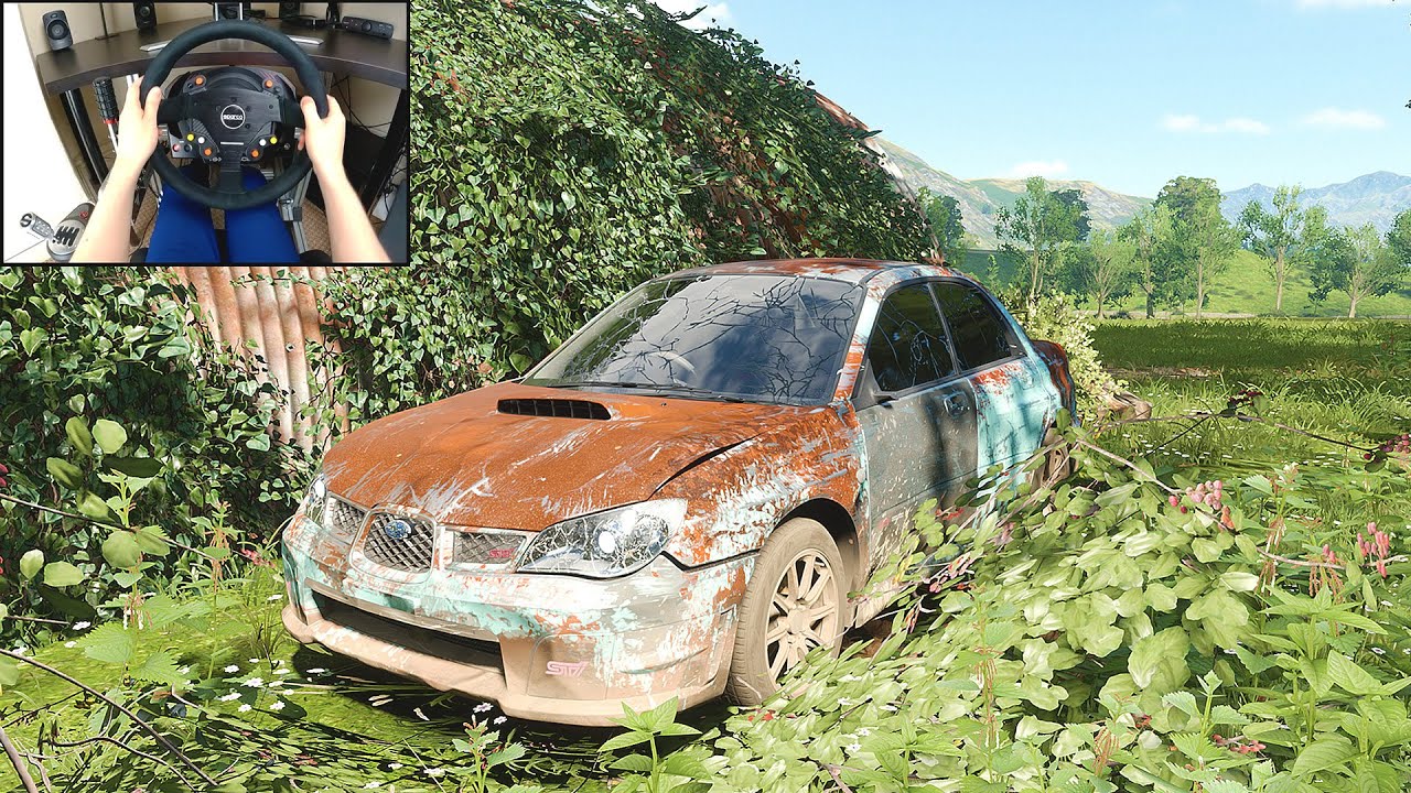 Rebuilding Subaru Impreza WRX STI - Forza Horizon 4 (Steering Wheel + Shifter) Gameplay