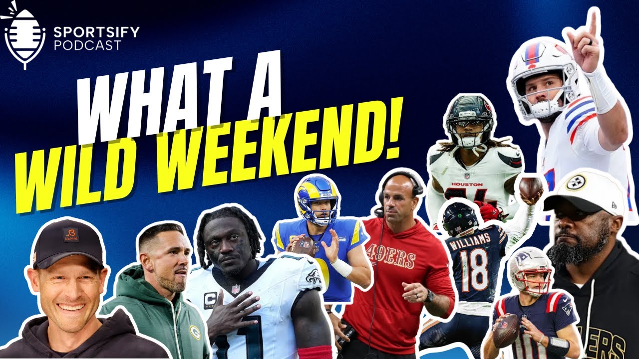 NFL Wild Card Weekend Recap- Sportsify Podcast