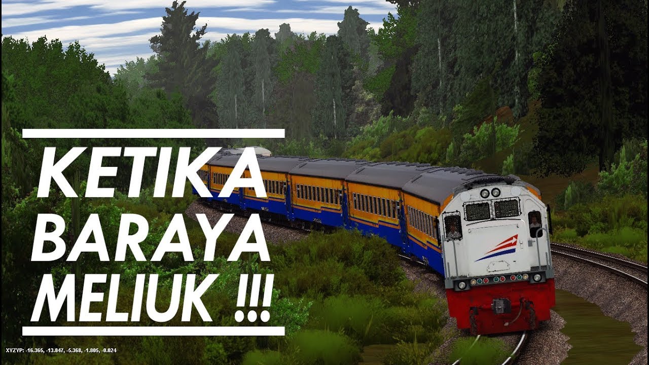 [ Trainz Simulator ] - KA BARAYA MELIUK-LIUK !!!