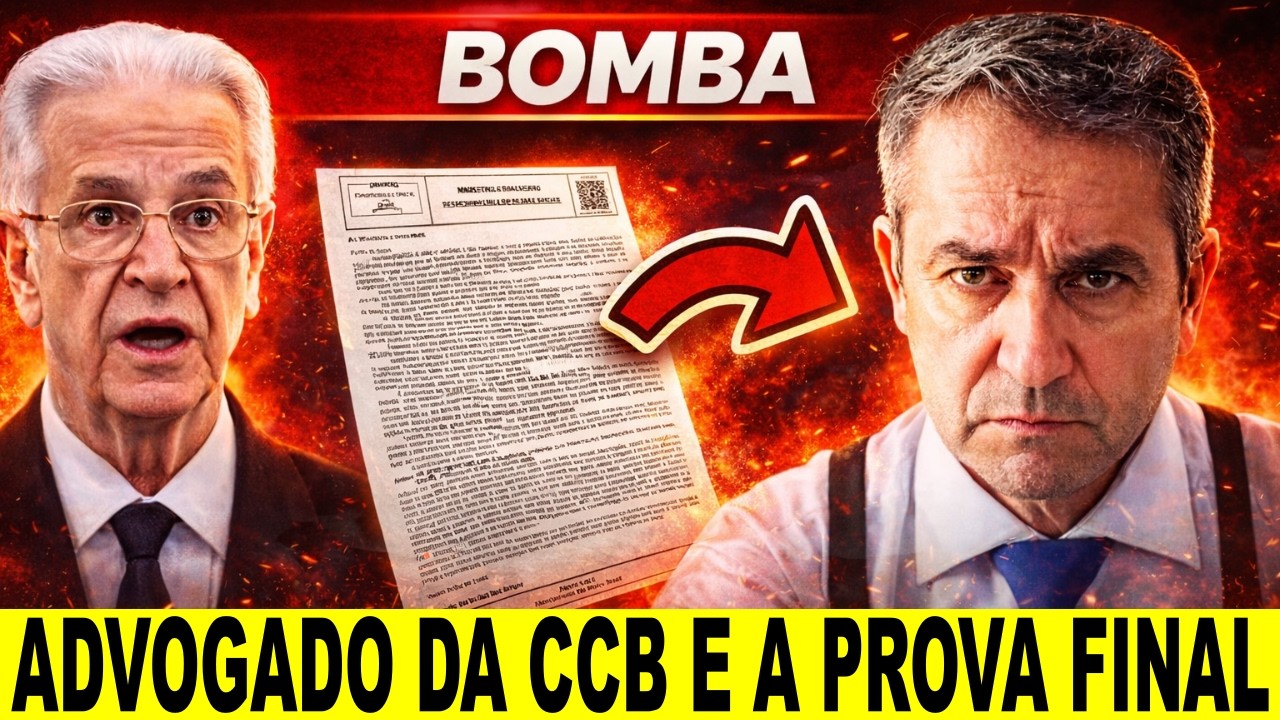 ⚖️ ANCIÃO DA CCB DESMASCARA ADVOGADO: 