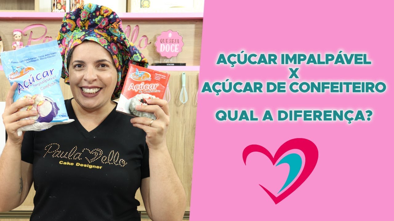 Açúcar impalpável x Açúcar de confeiteiro! Qual a diferença?