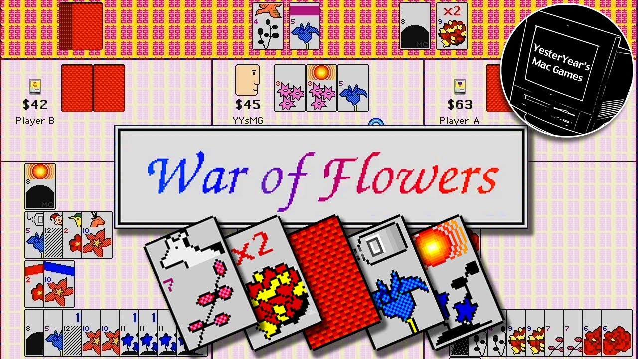 War of Flowers &ndash; A Charming Hanafuda Card Game for Macintosh