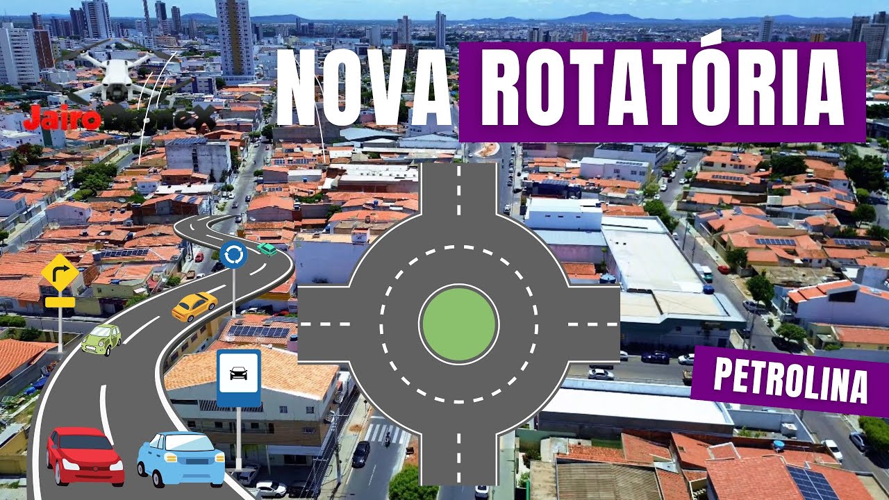 Nova Rotatória em Construção Mobilidade Urbana em Evolução