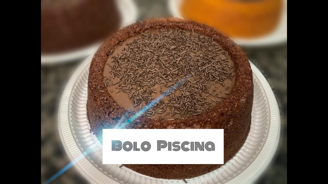 BOLO DE CHOCOLATE / BOLO PISCINA - Delícias da Jú