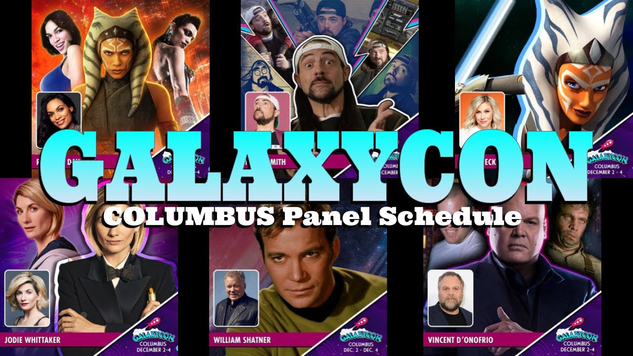 Обзор расписания панельных дискуссий GalaxyCon Columbus 2022 | Рекомендации